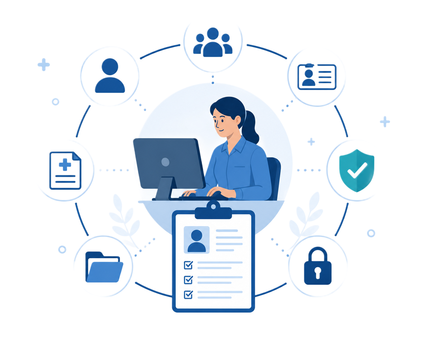 Patient Registration & Demographic Entry